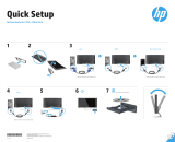 HP EliteDisplay S270c 27-in Curved Display Guía de instalación