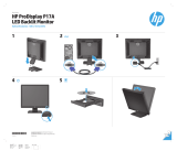 HP ProDisplay P17A 17-inch 5:4 LED Backlit Monitor Guía de instalación