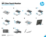 HP Pavilion 23tm 23-inch Diagonal Touch Monitor Guía de instalación