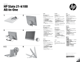 HP Slate 21-k100 All-in-One Guía de instalación