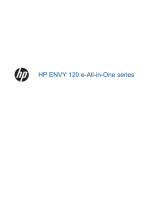 HP ENVY 120 e-All-in-One Printer Manual de usuario