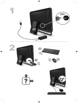 HP Compaq 18-3200 All-in-One Desktop PC series guía de instalación rápida