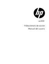 HP ac200 Action Camera Manual de usuario