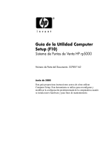 HP rp5000 Point of Sale Guía del usuario