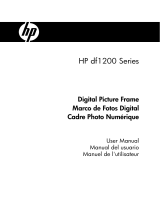 HP df1200a Digital Picture Frame Manual de usuario