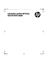 HP Prime Graphing Wireless Calculator Guía de inicio rápido