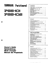 Yamaha PSS-101 El manual del propietario