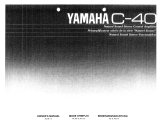 Yamaha C-40 El manual del propietario