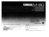 Yamaha M-80 El manual del propietario