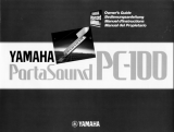 Yamaha PC-100 El manual del propietario