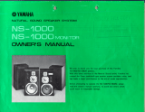 Yamaha NS-1000M El manual del propietario