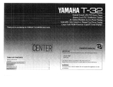 Yamaha T-32 El manual del propietario