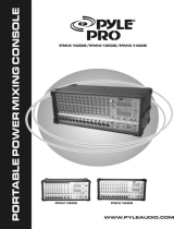 PYLE Audio PMX1006 Manual de usuario