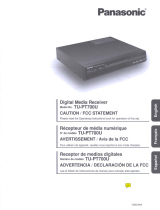 Panasonic Home Theater Server tu-pt7000 Manual de usuario