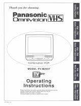Panasonic TV VCR Combo PV-M2057 Manual de usuario