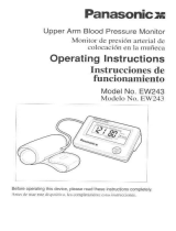 Panasonic Blood Pressure Monitor EW243 Manual de usuario