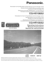 Panasonic CQ-HX1083U Manual de usuario