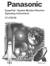 Panasonic CT-27SF25 Manual de usuario