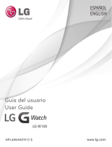 LG LGW100.AFRAKT Manual de usuario