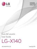 LG LGX140 Manual de usuario