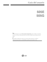 LG 505E Manual de usuario