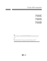 LG 700S Manual de usuario