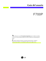 LG F700P Manual de usuario