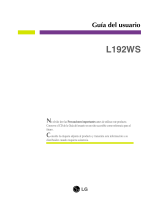 LG L192WS-BN Manual de usuario