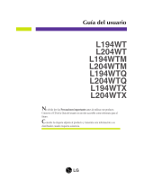 LG L194WT-SF Manual de usuario