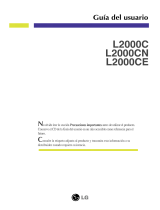 LG L2000C-SF Manual de usuario