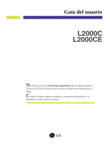LG L2000CE-BF Manual de usuario