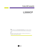LG L2000CP-SF Manual de usuario