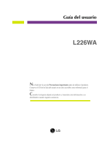 LG L226WA-SN Manual de usuario