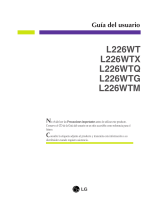 LG L226WT-SF Manual de usuario