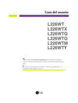 LG L226WTQ-BF Manual de usuario