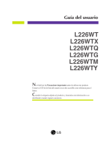 LG L226WT-WF Manual de usuario
