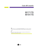 LG M1717S-BN Manual de usuario