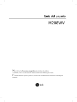 LG M208WV-BZ Manual de usuario