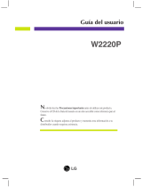 LG W2220P-SF Manual de usuario