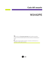LG W2442PE-BF Manual de usuario