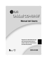 LG CED-8120BB Manual de usuario