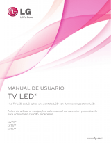 LG 22LW750H Manual de usuario
