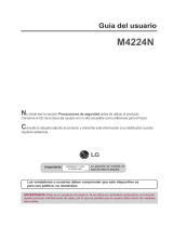 LG M4224NCB32 Manual de usuario