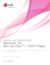 LG BP740 Manual de usuario