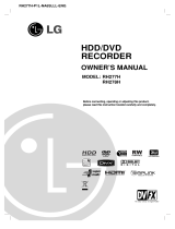 LG RH277H Manual de usuario