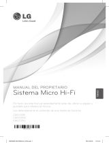 LG CM3330W Manual de usuario