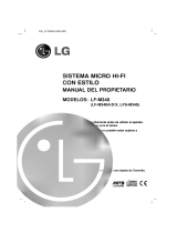 LG LF-M340D Manual de usuario