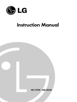 LG MS-192W Manual de usuario