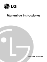 LG MH-5724JL Manual de usuario
