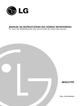 LG MH6337PR Manual de usuario